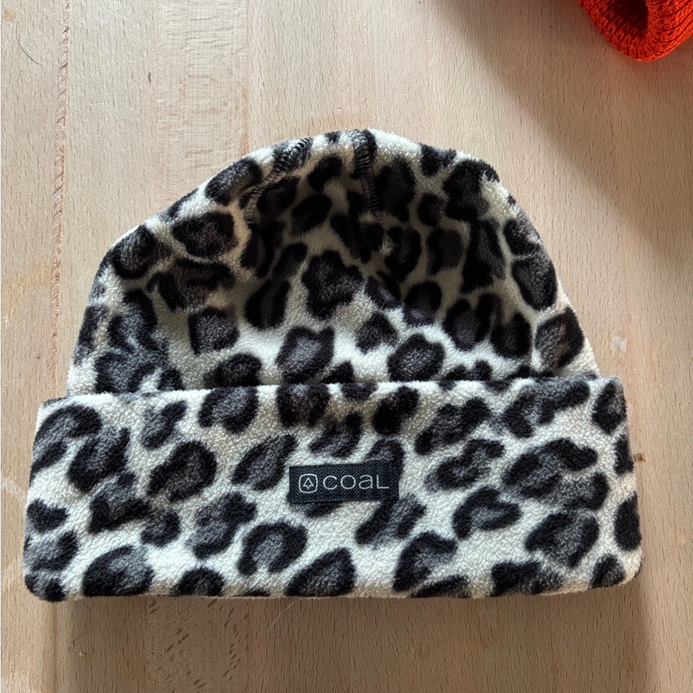 COAL fleece beanie